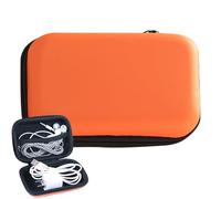 Cable Carrying Case - Tech Accessories Storage, Bag For Earphones Headphones Cables And Chargers, Portable Protective Tech Organizer Pouch For Electronic Accessories Travel Office Home Storage Bag