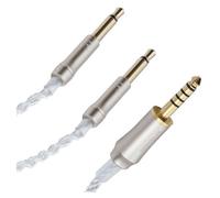 Câble Upgrade symétrique Meze audio 3,5 mm mono à 4,4 mm Cuivre plaqué Argent