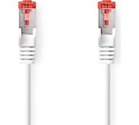 Câble CAT6 à paires torsadées | RJ45 hane | RJ45 hane | S/FTP | 20.0 m | Rond | LSZH | Vit | Enveloppe