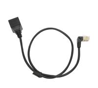 Câble Cat8RJ45 résistant aux intempéries avec prise en charge d'amplificateur et construction robuste. Bande passante de 2000 MHz et débit de