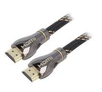 Câble CCBP-HDMI8K-1M HDMI 2.1 HDMI mâle recto-verso 1m noir 28AWG GEMBIRD