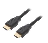 Câble CH0100 HDCP, HDMI 2.0 HDMI mâle, recto verso 1 m noir LOGILINK