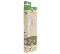 Câble charge et data Greenjoy 1m Blanc pour iPhone