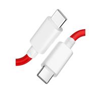Câble Charge pour Super VOOC pour OnePlus 10T, 1M 10A Cable USB C vers C PD Charge Rapide Câble USB Type C vers TypeC Warp Charge pour OnePlus 9 Pro/8T pour iPhone 16e 15 pour Samsung A17 Pixel 9a/10