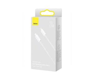 Câble Charge Rapide Baseus Dynamic Series Usb-C Vers Lightning 20w 2m Blanc