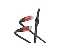 Câble charge rapide/données Extreme, USB-C - Lightning, 1,5m, nr/rge