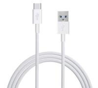 Câble Charge Usb 3.0 Type C Vers Usb Standard Type A, 1m De Long, Couleur Blanc Pour Energizer Power Max P16k Pro