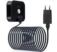 Câble Chargeur 3M Blink XT XT2 avec Adaptateur Mural,Brique Chargeur et Cordon Charge Micro USB à Angle Droit 90 Degrés Coudé,Alimentation Étanche Indoor/Outdoor pour Blink XT XT2.[Y11]
