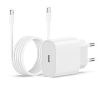 Câble Chargeur iPhone 15 16, 20W USB C Chargeur Rapide 2M Câble C to C pour iPhone 16 Pro/16 Pro Max/15 Pro Max/15 Plus, TECHTA