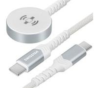 Câble Chargeur Magnétique Watch + USB-C Connecteur USB-C Swissten Blanc G