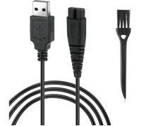 Câble Chargeur Usb, Câble De Charge Rasoir, 5V Câbles D'Alimentation Avec Petite Brosse Compatible Pour Hatteker One Blade