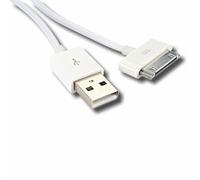 Câble Chargeur USB pour iPhone 4 4S 3 G 3 G 1 m Blanc
