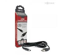 Câble chargeur USB - TOMEE - pour Nintendo 3DS/2DS/DSi - Noir - 1 80 m - Recharge rapide