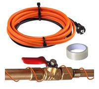 Câble Chauffant Antigel, Cordon Chauffant Antigel Étanche, Idéal pour Tuyaux, Évier, Plantes, Protection Antigel Efficace Et Facile à Installer, 4m 230V 25w/m