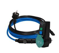 Câble chauffant antigel étanche Heizbang 15 W/m - 36 m de conducteur chauffant + disjoncteur différentiel Dispositif de protection des personnes - Tuyaux sans glace, chauffage d'appoint