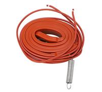 Câble chauffant autorégulant 45 W AC220 V ruban chauffant électrique étanche pour compresseur tuyau d'eau dégivrage antigel et conservation de la chaleur 15 mm de largeur 630 mm