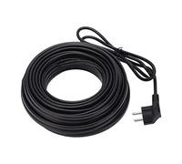 Câble Chauffant, Câble Chauffant électrique 20 Mètres de Câblage Simple avec Prise pour Tuyaux Métalliques en PVC PEX (Prise UE 220V)