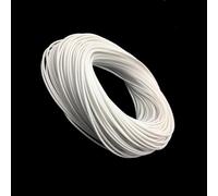 Câble chauffant en caoutchouc silicone de 1 m - Fil en fibre de carbone 5 V-48 V amélioré for couvertures chauffantes, chauffage au sol et plus encore.(0.3ohm)