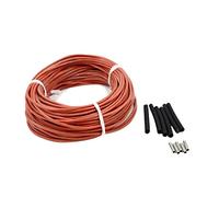 Câble chauffant infrarouge 10-100m12K câble chauffant au sol en Fiber de carbone fil chauffant fil chauffant bobine chauffage au sol fil chaud(20m)