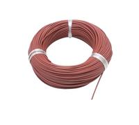 Câble Chauffant Infrarouge for planchers Chauffants-Fil Chauffant en Fibre de Carbone 6k et Caoutchouc de Silicone for des sols Chauds et efficaces(50m)