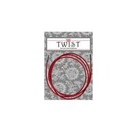 ChiaoGoo Câble pour aiguilles circulaires interchangeables Twist RED 93 cm Taille Small 1 unité