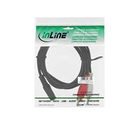 InLine Câble audio Cinch/jack 2x Cinch mâle vers jack 3,5 mm femelle 5 m