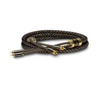 Câble Cinch Stéréo Dynavox Black Line 1,5 M Câble RCA Haute FIDÉLITÉ 1 Ensemble
