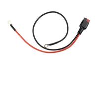 Câble classe 3 12 AWG avec cosses de câble à anneau de 6 mm Hill pour chariot de transport Billy Fraser Caddimatic Noir 250 mm Longueur (400 mm)
