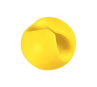 Cable Clips Support de Câble, Crochet Adhésifs de Câbles Polyvalent pour Bureau, Range Câbles Silicone Organisateur pour Câbles de Chargeur/Souris/Écouteur/Téléphone - Jaune