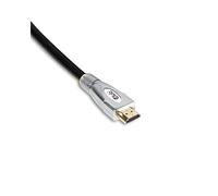 Câble CLUB3D HDMI 2.0 3m UHD 4K/60Hz 18Gbps Connecteurs plaqués or Type A (Standard) Mâle/Mâle Noir/Argent CAC-1310