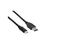 Câble CLUB3D USB 3.2 Gen 1 (3.1 Gen 1) Type-C vers Type-A M/M 1m, 10Gbps, Power Delivery 60W, contacts argent, compatible Windows/macOS/Chrome OS