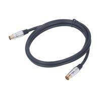 CâBle Coaxial 5 Pieds Triple Blindage 9.5mm MâLe à Femelle Rg59u CâBle Tv Coaxial Pour RéCepteurs Satellite