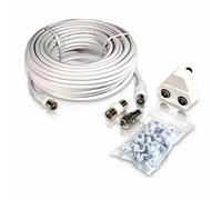 Câble Coaxial Antenne TV Philips SWV2209W/10 Cuivre 15 m