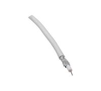 Câble coaxial BKL Electronic 0806001/50 75 Ω 90 dB blanc 50 m