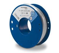 Connectique Audio / Vidéo Metronic Câble TV coaxial bobine 19 VATC 5 m - blanc