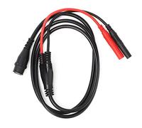 Câble Coaxial de Câble de Prise Mâle BNC vers Fiche Banane Droite Professionnelle pour l'électronique avec Impédance 50Ω 500V 5A pour Oscilloscope