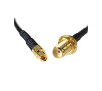 DeLOCK 88579 câble coaxial 0,2 m Noir