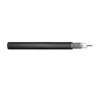 Câble coaxial DIGITUS RG-6, 75 Ohm, blindé (2x feuille + tresse 77%), Fca, PE, 500 m, noir, bobine