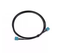 Câble coaxial double femelle RG174 2 m pour transmission automobile