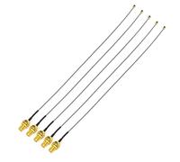 Câble Coaxial Mini PCI 50 Ohms Cable à RPSMA Femelle de Faible Perte 30cm Cable Pigtail 5 Pièces pour Routeur Gateway Mini PCI Express Carte Réseau PCI WiFi WAN,etc.