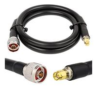 Câble coaxial numérique N mâle vers SMA mâle ADS-B à faible perte KMR400 SMA-mâle vers N-mâle pour antenne radio 2,4 G/3 G/4 G/LTE/Ham/GPS 3FT