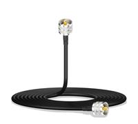 Câble Coaxial PL259 Câble Antenne CiBi 2m UHF PL-259 Mâle a Mâle Faible Perte RG58 50 Ohm pour Tosmeter CB Twayrdio CB Puissance SWR Mètre Amplificateur Linéaire Charge Fictive Radio Amateur