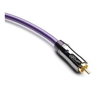 Câble coaxial QED Performance Digital Audio P75 - 1 m - Violet - 99.999% Pure Oxygen-Free Copper