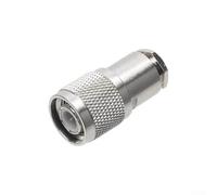 Câble coaxial RF droit TNC mâle 50 Ohm avec contacts plaqués or isolation PTFE et rapport d'onde stationnaire de tension minimale