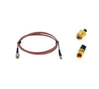 Câble coaxial RF Pigtail RG316 SMA mâle vers SSMC femelle 50 ohms(30CM)