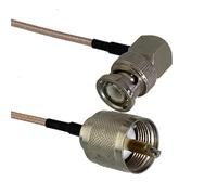 Câble coaxial RG316 avec connecteurs UHF PL259 SO239 vers SMA UHF BNC, câble RF de 4 à 10 Pieds(PL259 M to BNC M90,2FT (60CM))