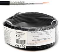 Câble coaxial RG58 30m - 50 ohms câble d'antenne pour SMA BNC TNC PL259 UHF FME N mâle - 5mm coax cable extension - CB funk HAM radio WLAN Internet Router 4G 5G 6G GSM - Fabriqué en Italie
