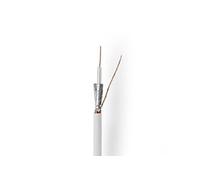 câble coaxial rg59u 250 m boîtecadeau blanc