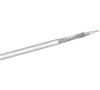 Câble coaxial satellite KK 0,9/4,6 CCS blanc/305 m/74020