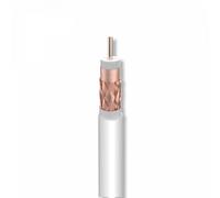 Câble coaxial Tv Cu T100plus Dca White (100m) 214121